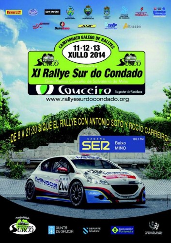 El XI Rallye Sur do Condado 2014 se podrá seguir en Cadena Ser Baixo Miño