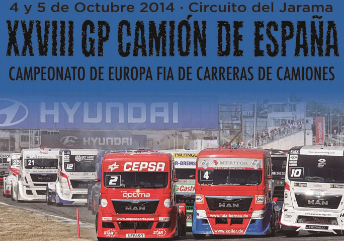 Las entradas del GP Camión de España 2014, Circuito del Jarama, ya a la venta