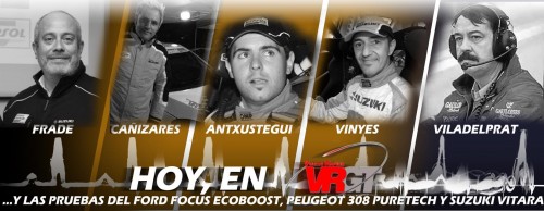 El equipo oficial Suzuki de rallyes y Joan Villadelprat protagonistas del programa Vuelta Rápida GT miércoles 18 Marzo 2015 